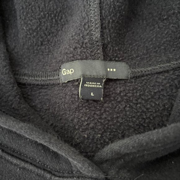 GAP Navy Blue Hoodie with Embroidered Logo - Picture 4 of 6